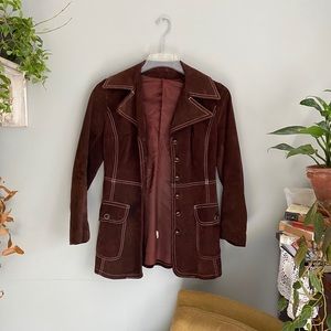 Vintage suede Jacket